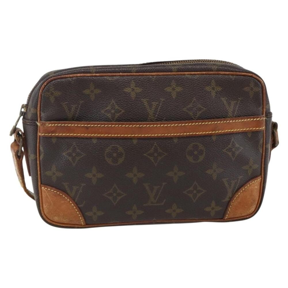 Louis Vuitton Monogram Trocadero 23 Shoulder Bag Brown